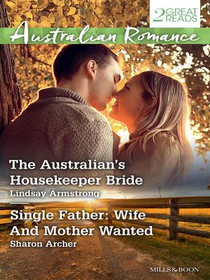 cover image of The Australian's Housekeeper Bride/Single Father